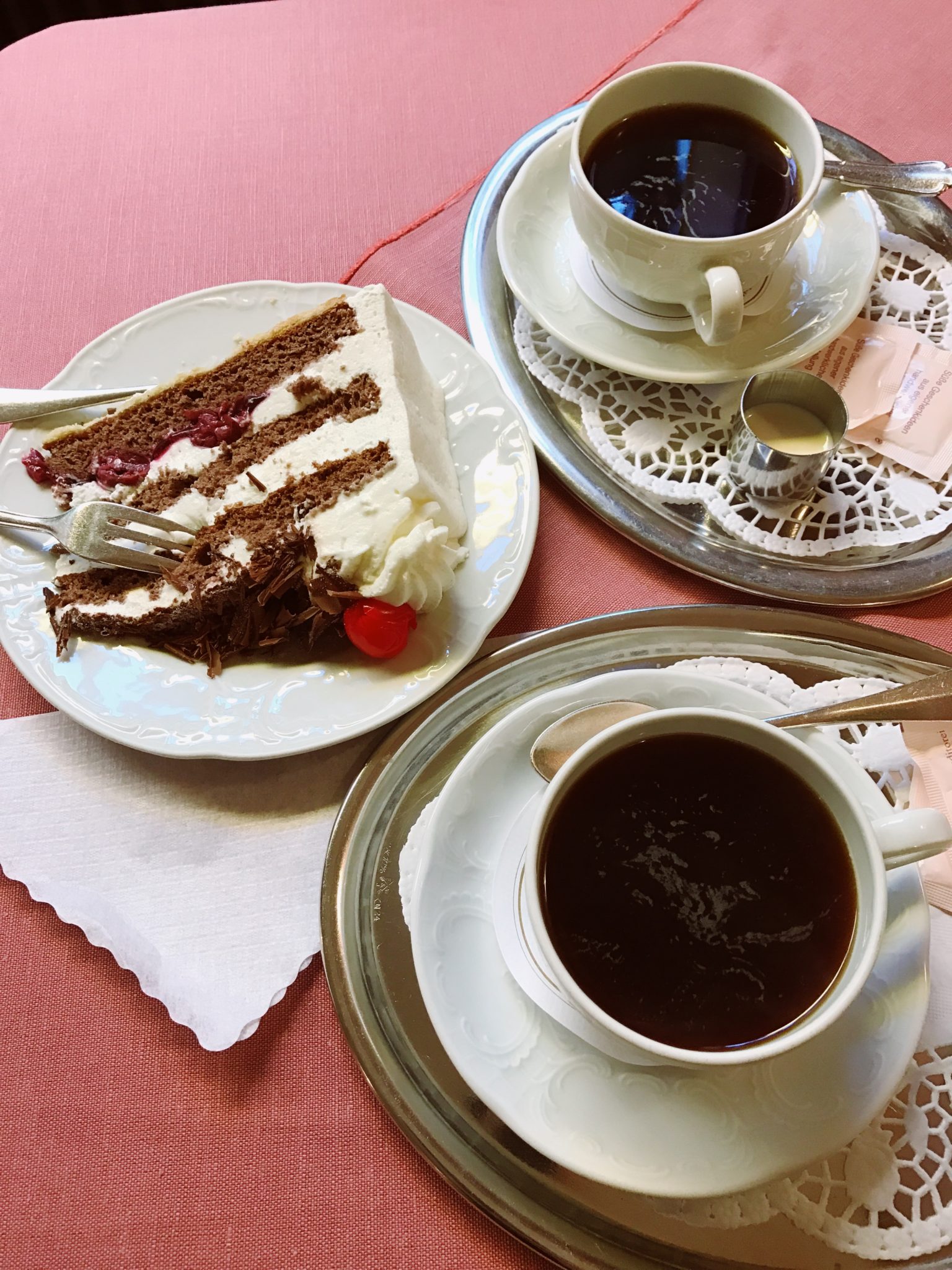 Black Forest Cake, Cafe Schafer