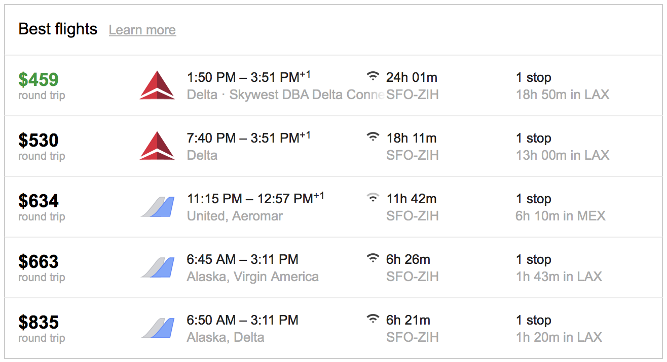 Chase Sapphire Reserve Points Google Flights