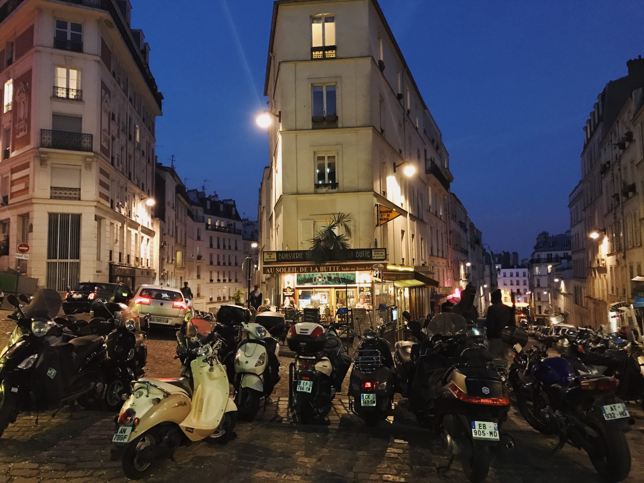 Motorbike, Paris, France