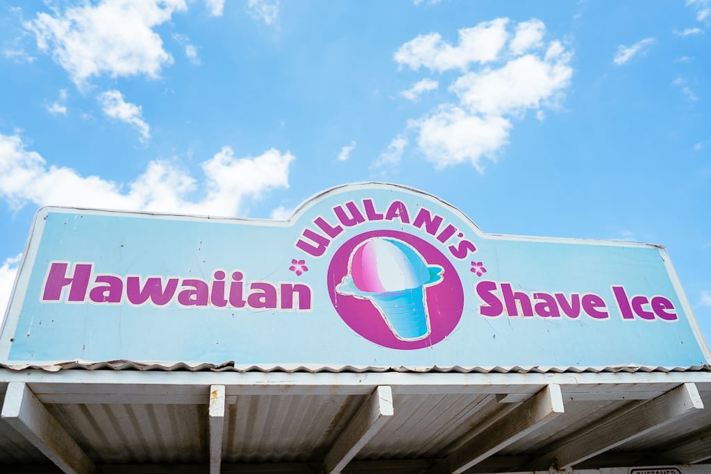 Ululani's Shave Ice, Maui
