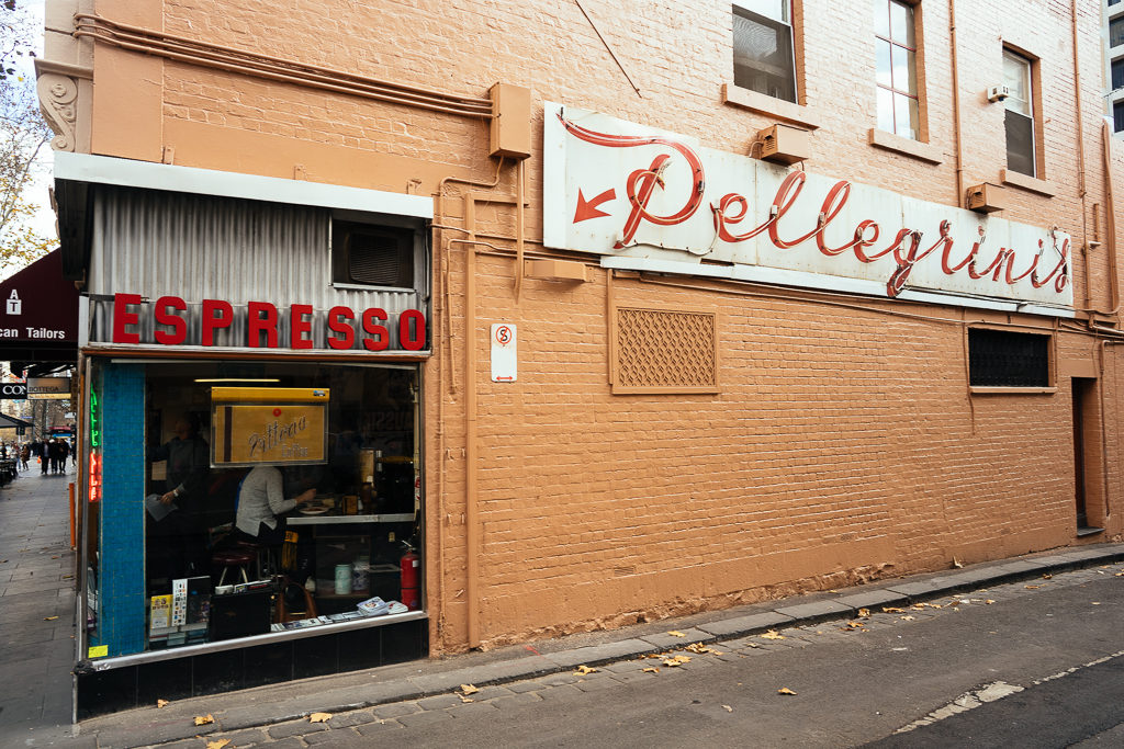 Pellegrini's Espresso Bar Melbourne