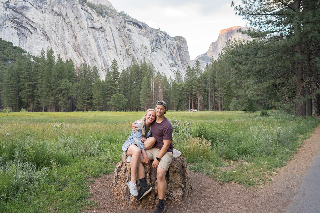 couple in Yosemite