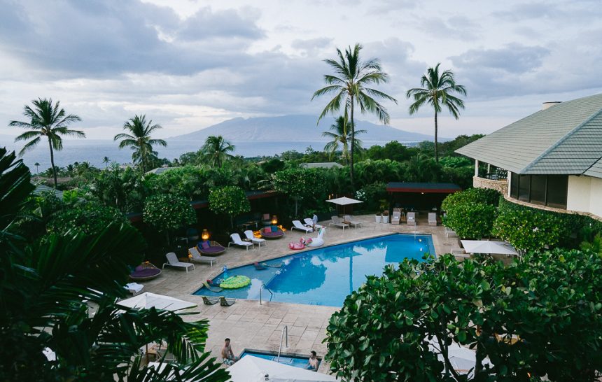 hotel Wailea pool