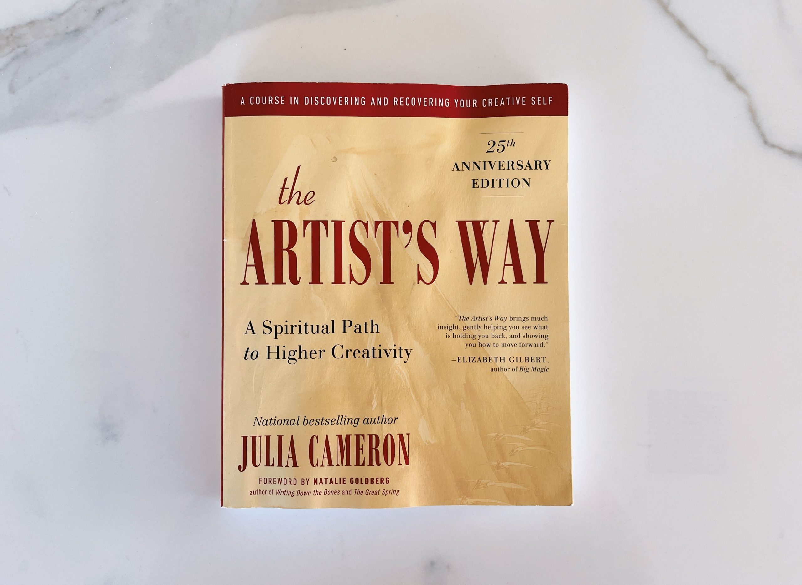 The Artists Way Julia Cameron Book