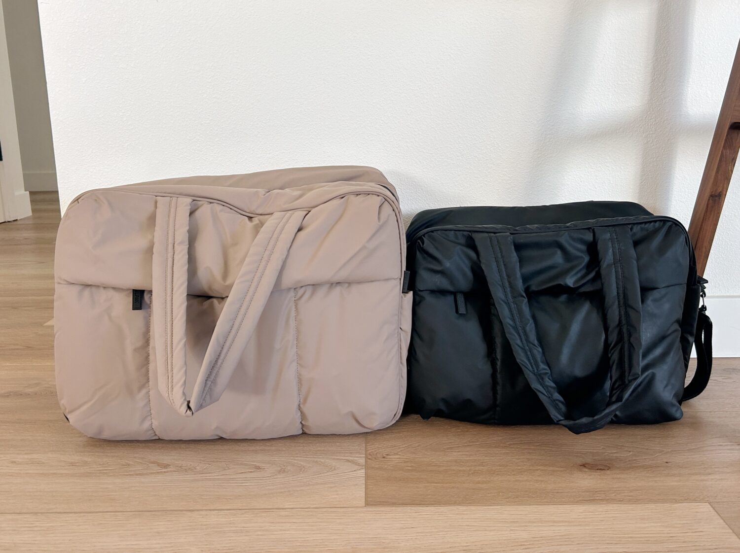 comparing the calpak large luka duffel vs luka duffel 