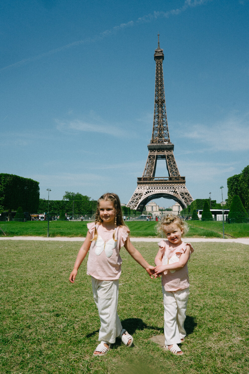 two kids in paris