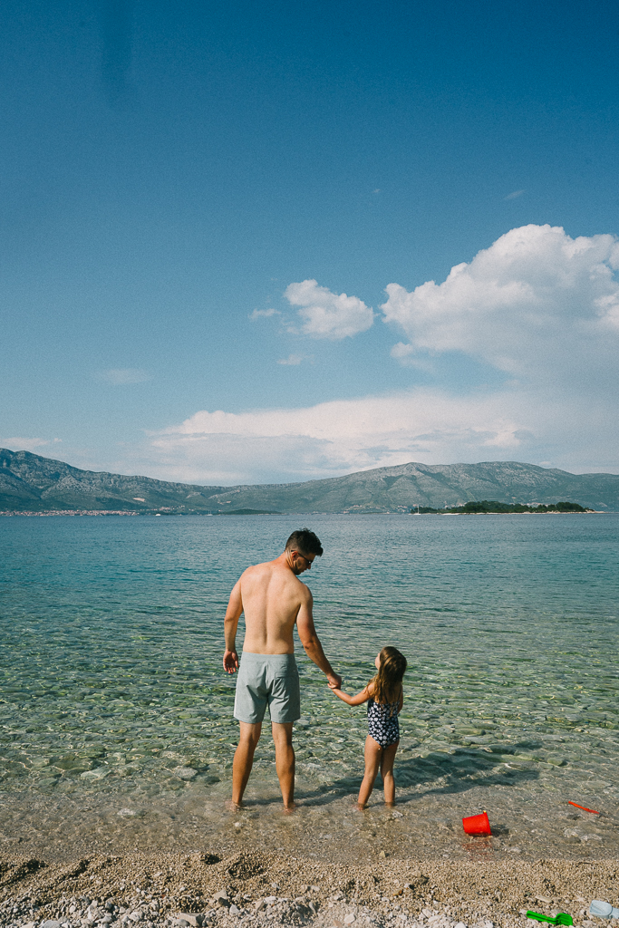 father and daughter sharing Korcula Croatia Travel Guide