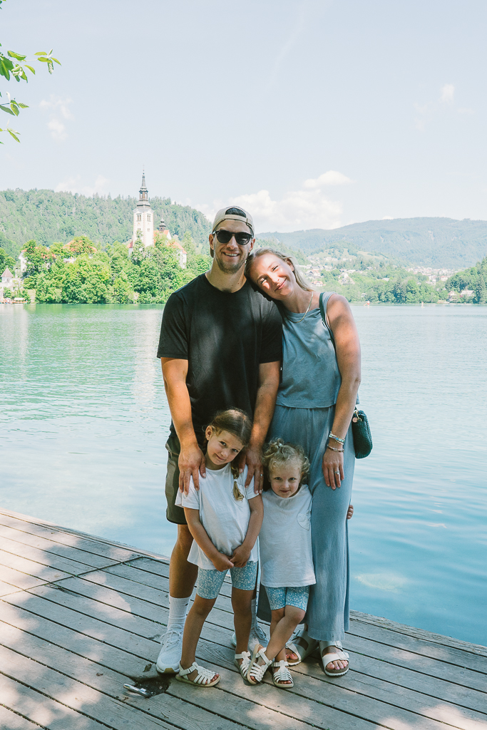 Lake Bled With Ruth Nuss'Kids