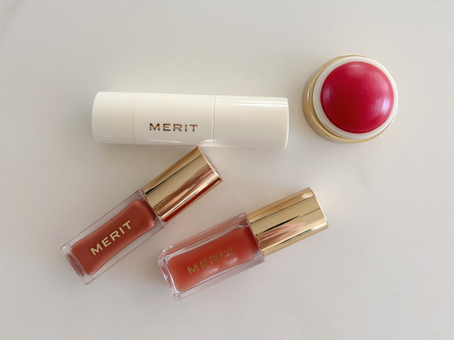 products for Merit Beauty review