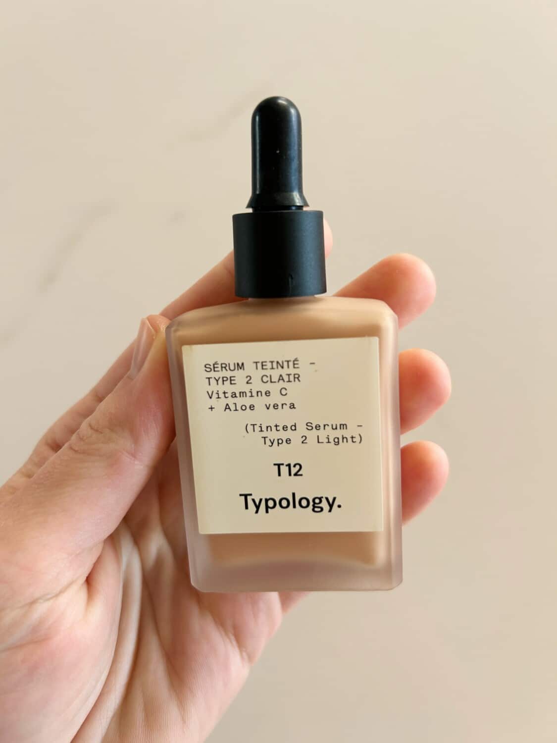 typology tinted serum review