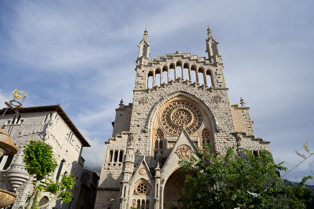 cathedral in soller mallorca