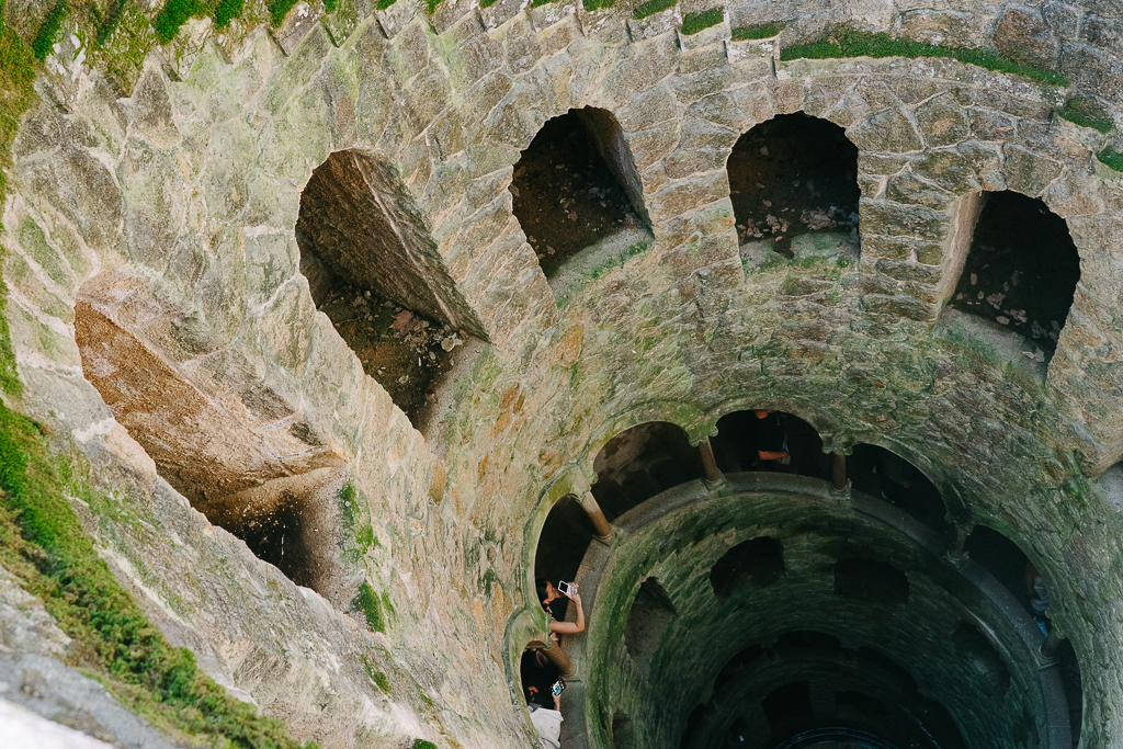 initiation well in quinta da regaleira on a lisbon to sintra day trip