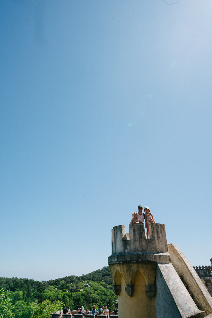 a tower in pena palace sintra