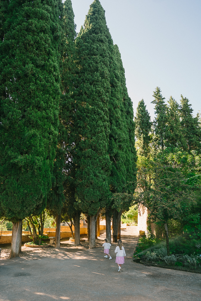 the gardens at the alhambra