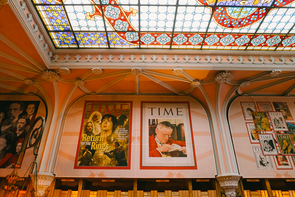 livraria lello bookstore in porto portugal