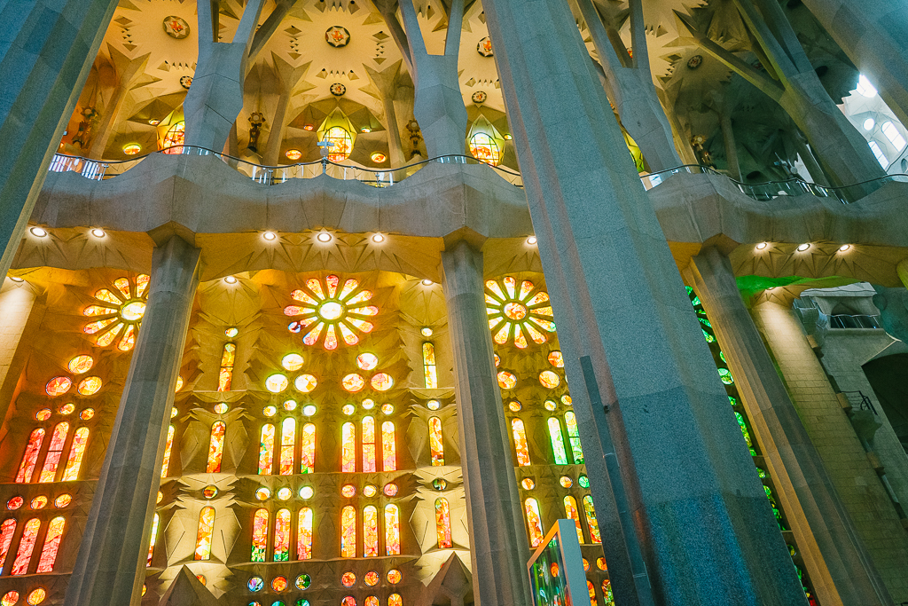 barcelona itinerary and visiting the sagrada familia