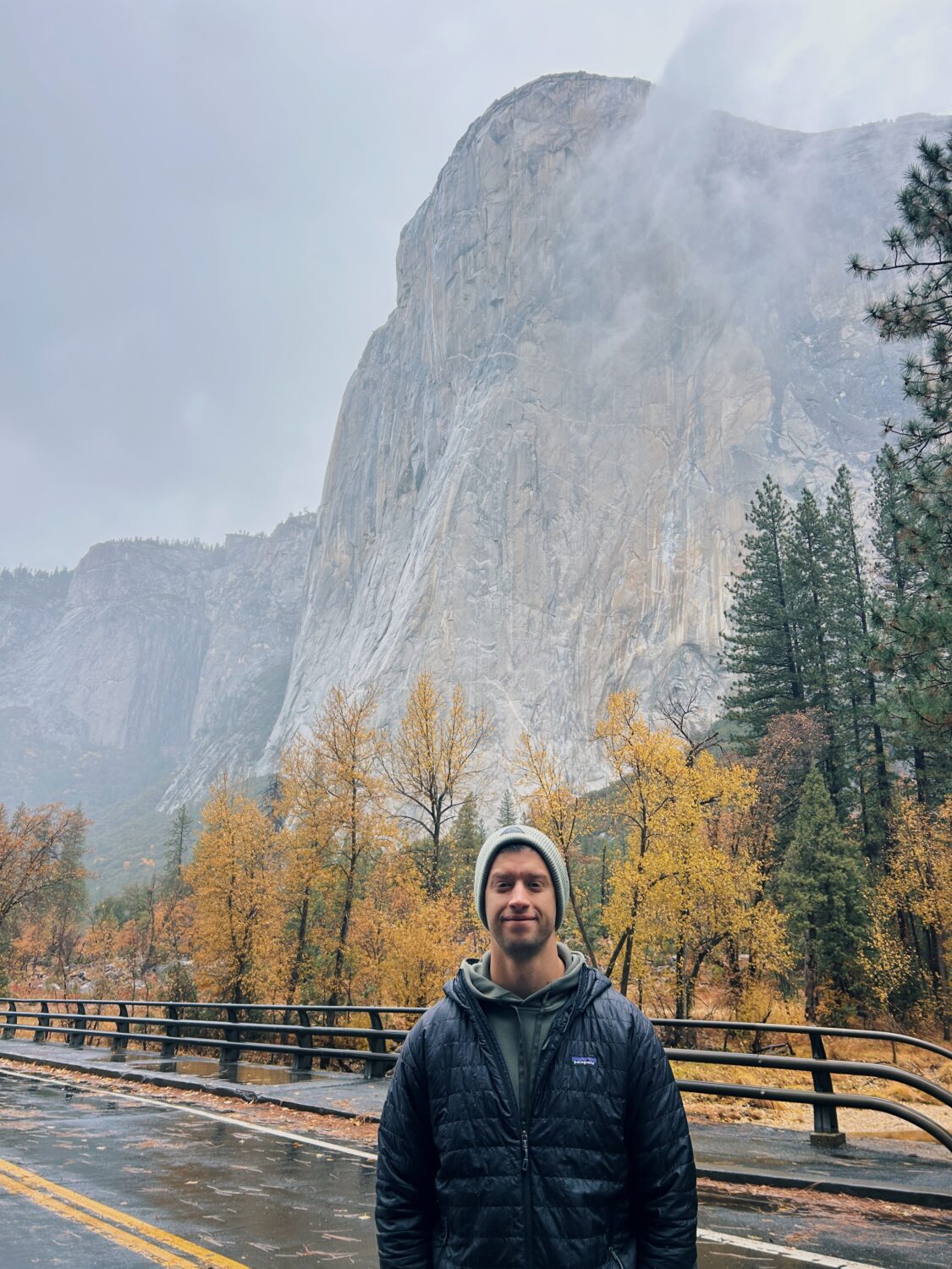 tyler nuss in front of el capitan in yosemite