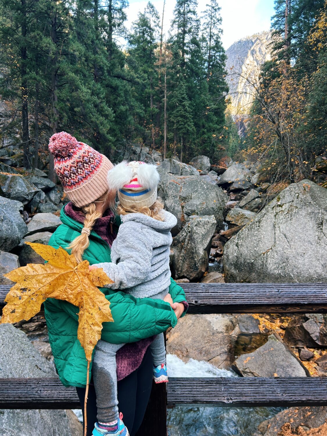 ruth nuss and her daughter hiking in Yosemite