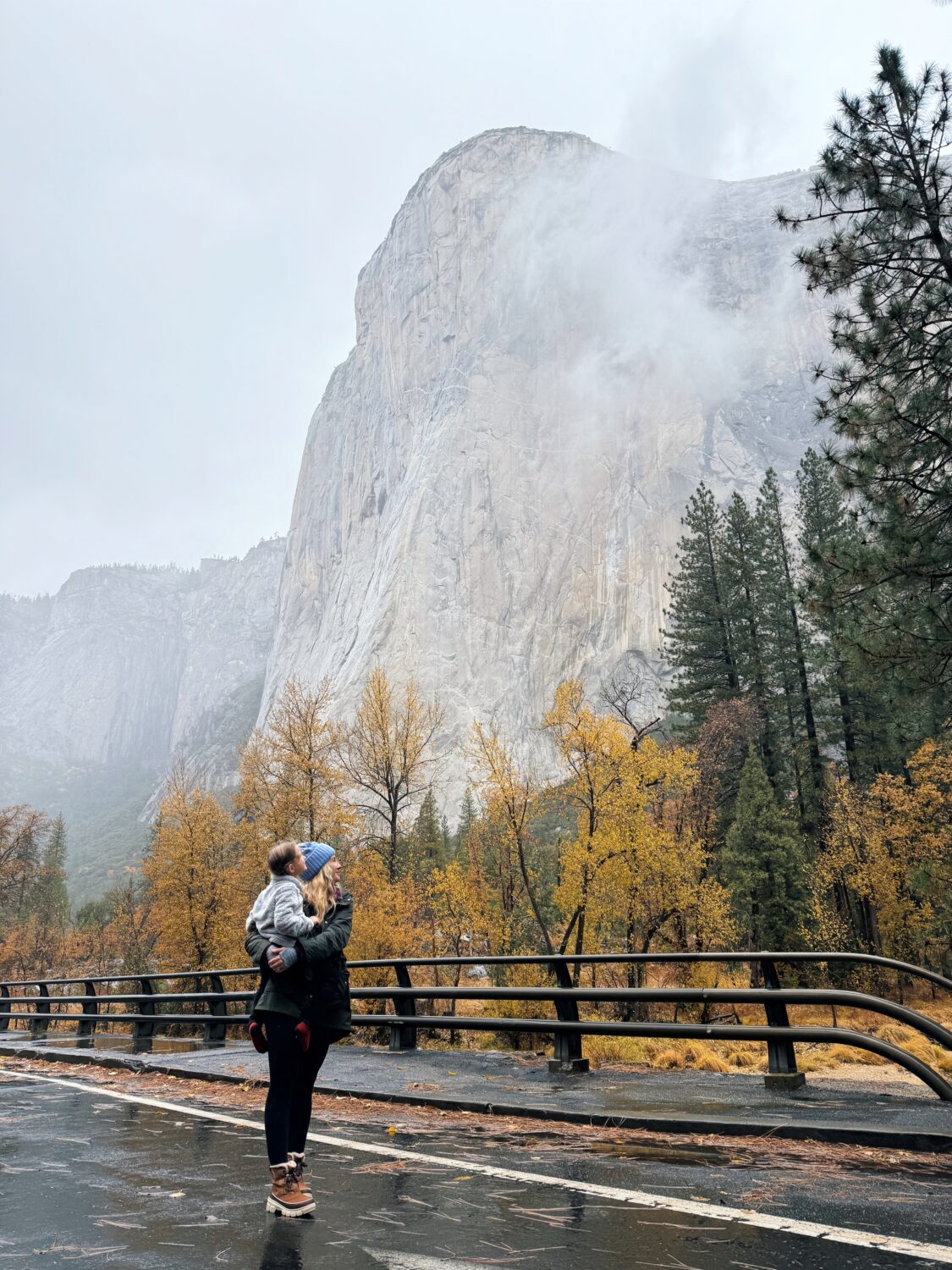 Ruth Nuss looking at El Capitan in Yosemite National Park