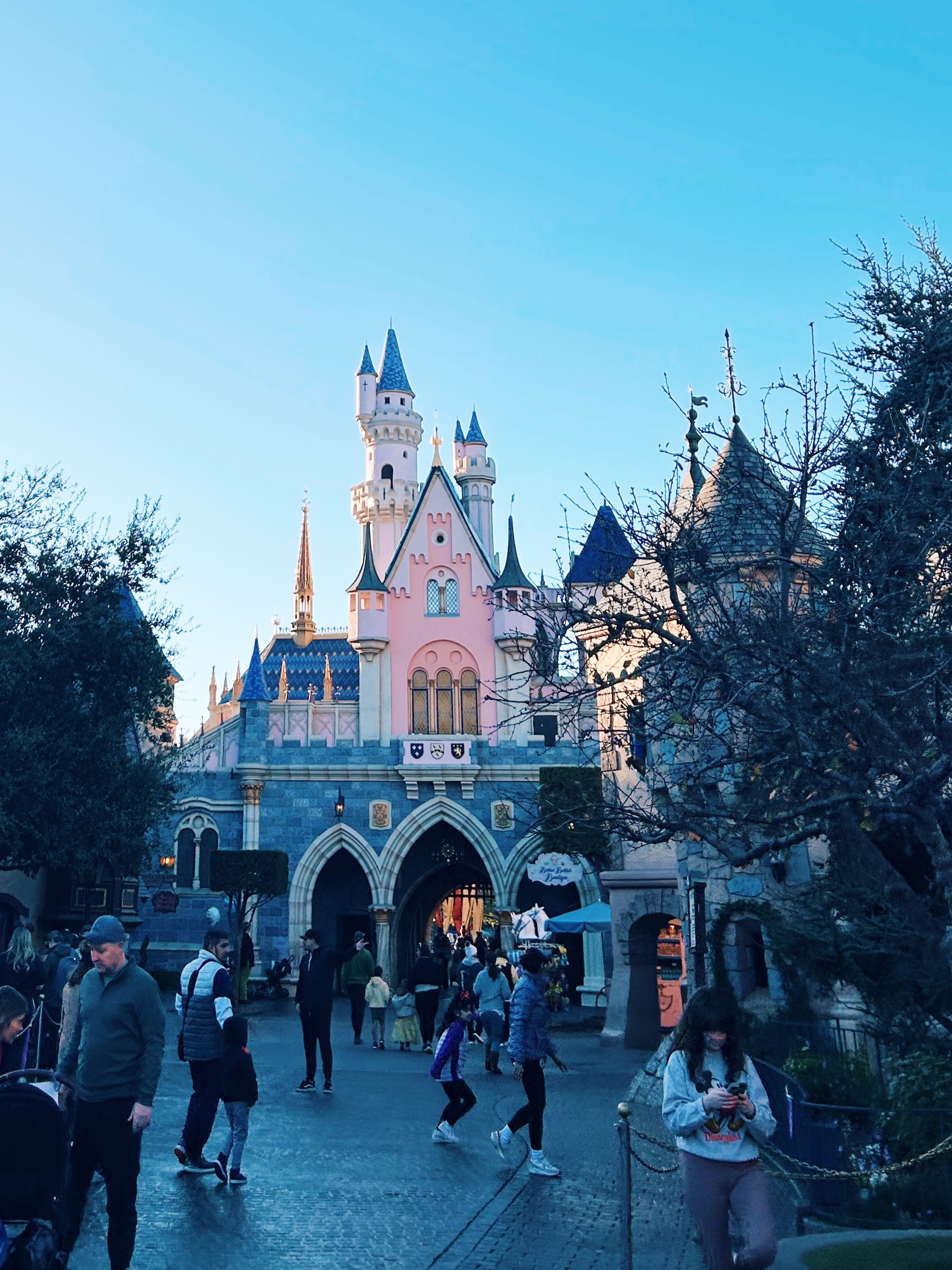 castle at disneyland for a disneyland hotel review