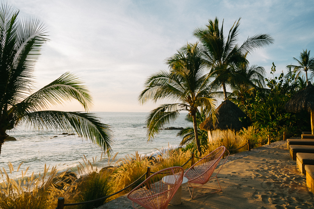 ocean view from la joya sayulita property in mexico