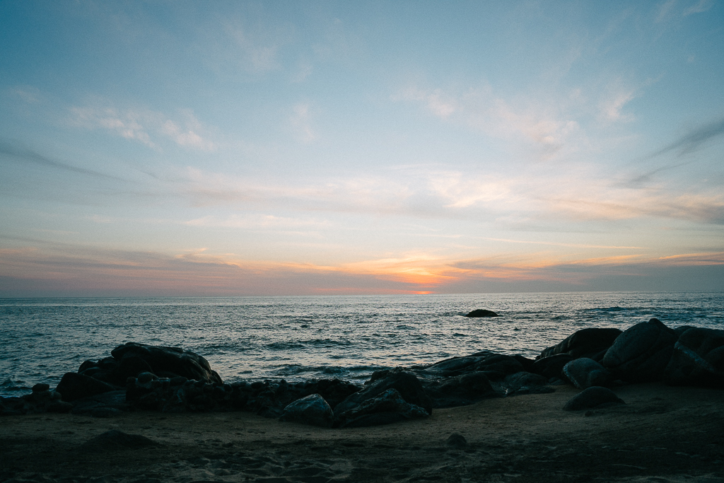 sunset in sayulita