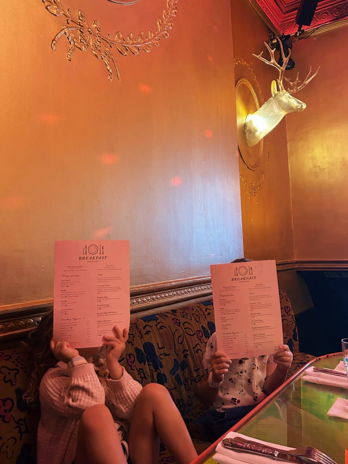 the parlor at sketch london for a london family travel guide