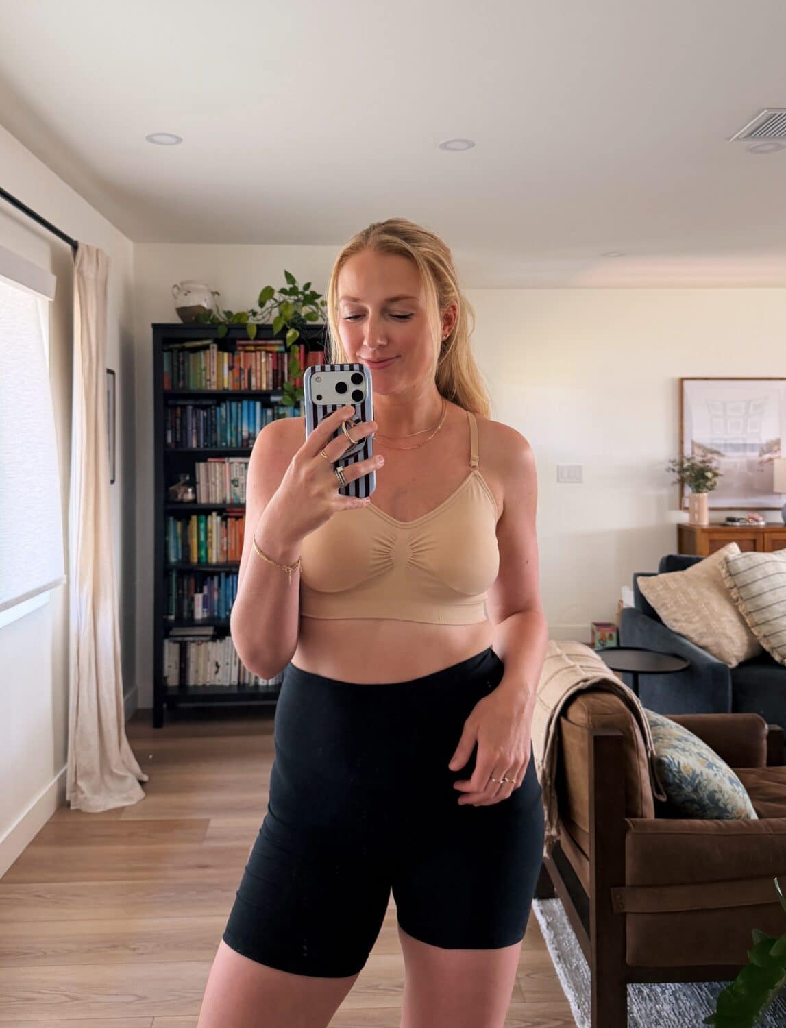 samantha chang x title nine sports bra review