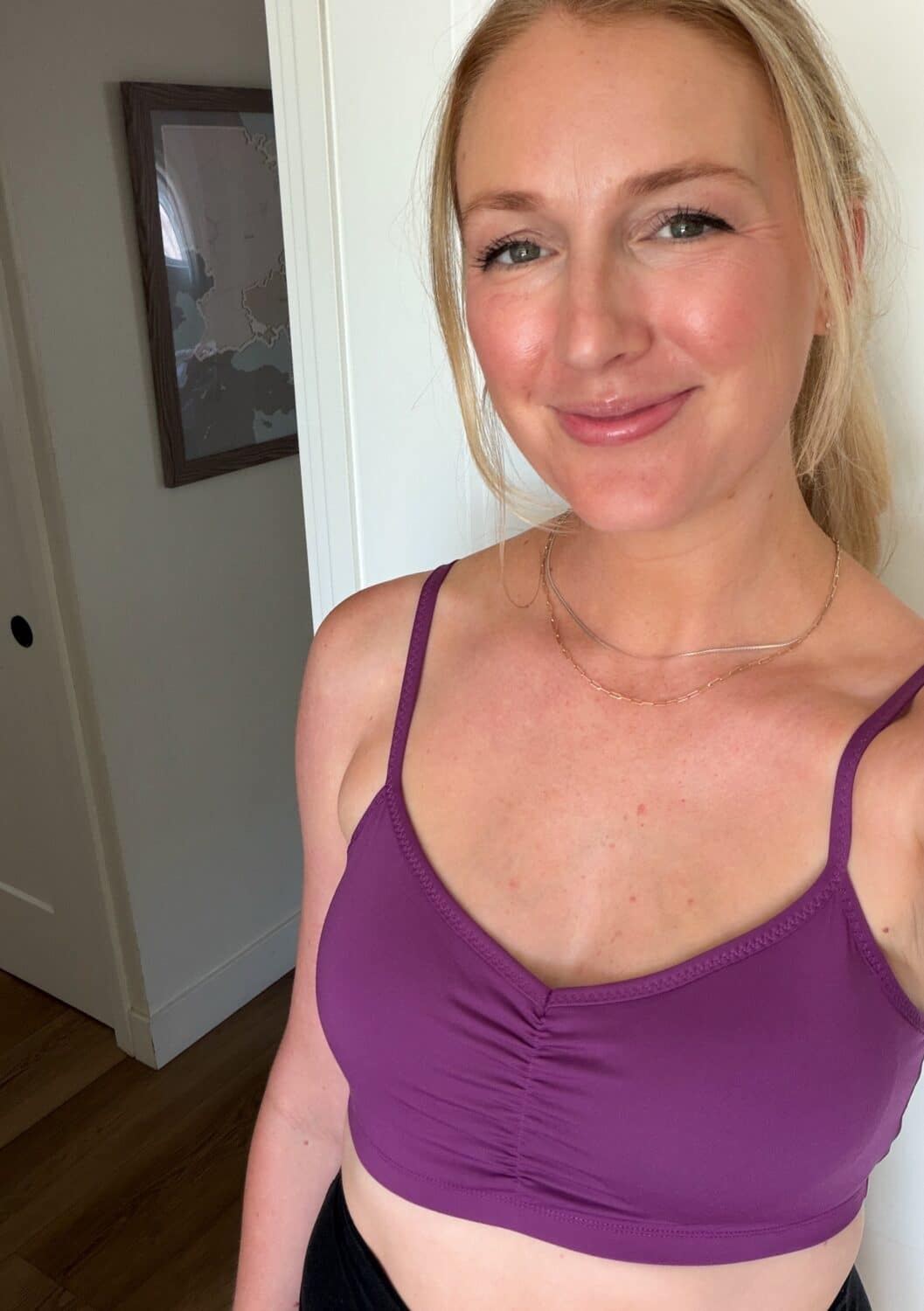 ruth nuss wearing a handful sports bra